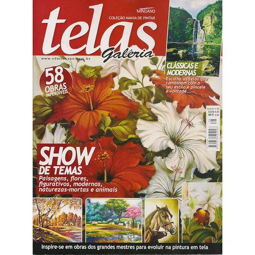 Revista Telas Galeria Ed. Minuano Nº38