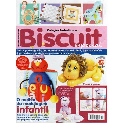 Revista Trabalhos em Biscuit Especial Ed. Minuano Nº18