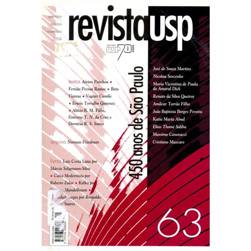 Revista Usp 63