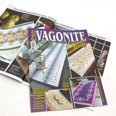 Revista Vagonite & Ponto Cruz Ed. Liberato Nº 69