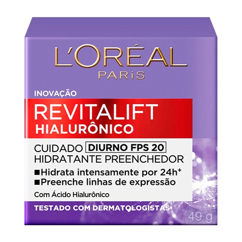 Revitalift Hialurônico L'oréal Hidratante Preenchedor Diurno 49g