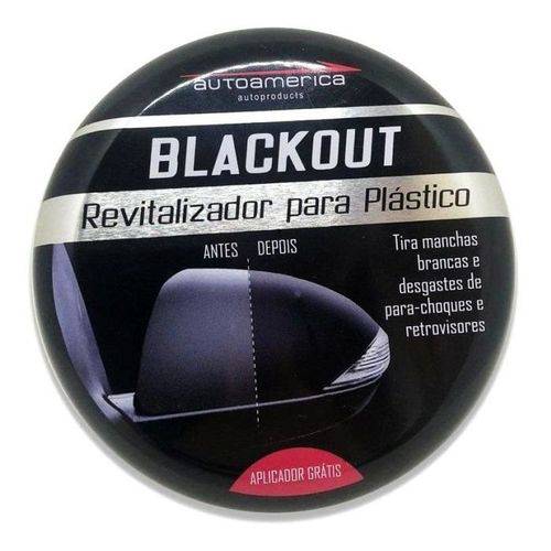 Revitalizador de Plastico Blackout 100g Autoamerica