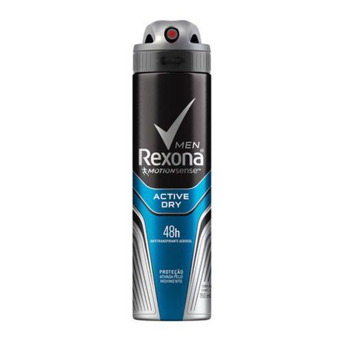 Rexona Active Dry Desodorante Aerosol Masculino 90g