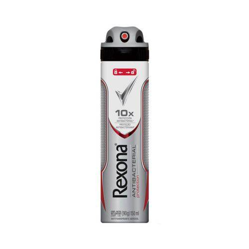 Rexona Antibacterial Desodorante Aerosol Masculino 90g
