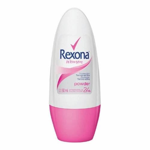 Rexona Powder Desodorante Rollon Feminino 50ml