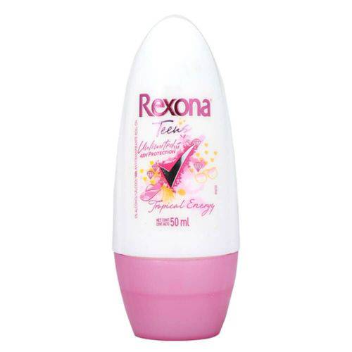 Rexona Teens Desodorante Rollon Feminino 50ml
