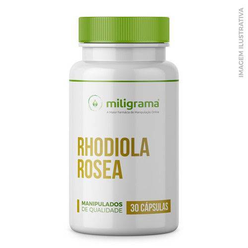 Rhodiola Rosea 300mg Cápsulas da Raiz de Ouro - 30 Cápsulas