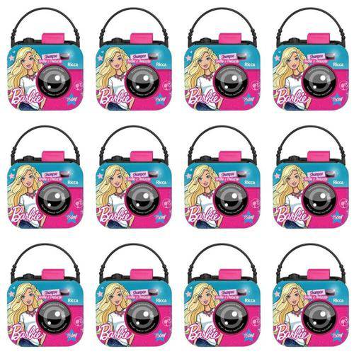 Ricca Barbie Câmera Digital Brilho Proteção Shampoo 250ml (kit C/12)