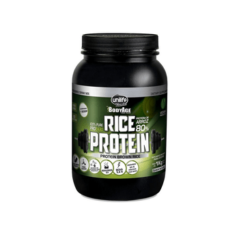 Rice Protein 1kg Proteína Vegetal Unilife Natural