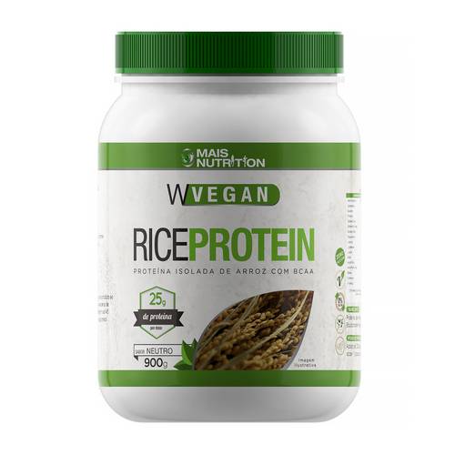 Rice Protein Wvegan Neutra Sem Sabor 900 Gramas - Mais Nutrition
