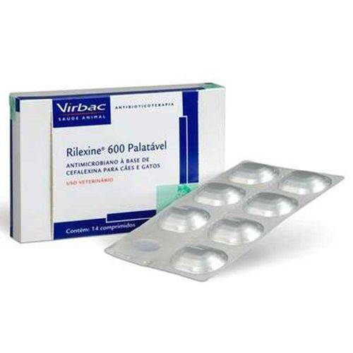 Rilexine Palatável Virbac Parae14 Comprimidos Palatável 600