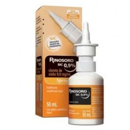 Rinosoro Família Sic Spray Nasal 9,0mg/mL 50mL