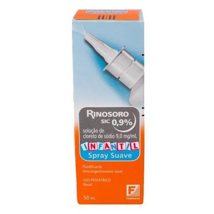 Rinosoro Infantil Sic Spray Nasal 9,0mg/mL 50mL
