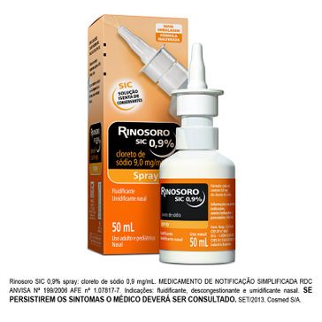 Rinosoro SIC Farmasa Spray 0,9% 50ml