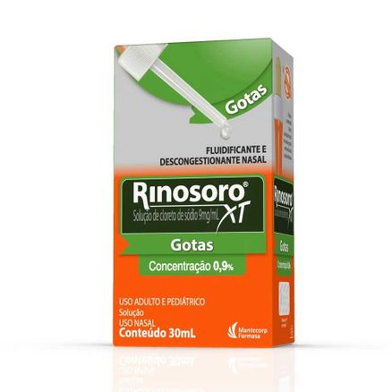 Rinosoro XT 0,9% Gotas Nasal 30ml