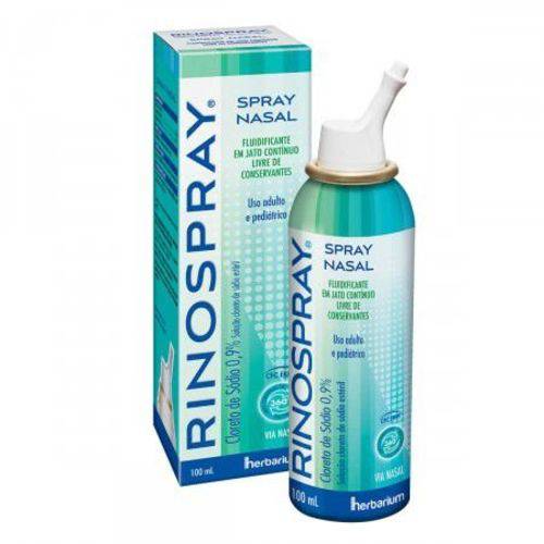 Rinospray 0,9%, Spray Nasal com 100ml