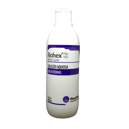 Riohex 0,2% Solução Aquosa Dermo Suave 500ml