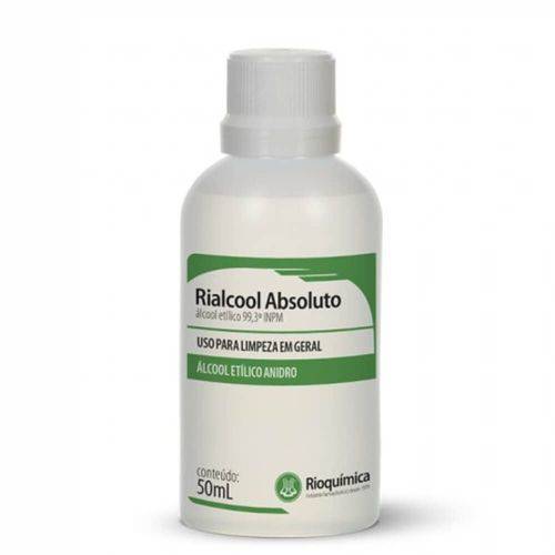 Rioquímica Álcool 99.5% Absoluto 50ml