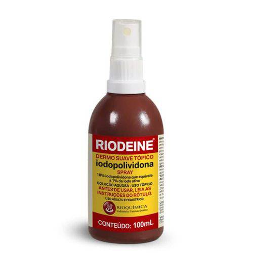 Rioquímica Riodeine Antisséptico Spray 100ml