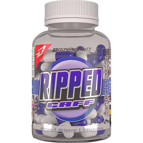 Ripped Caff 360mg Body Action - 120 Cápsulas