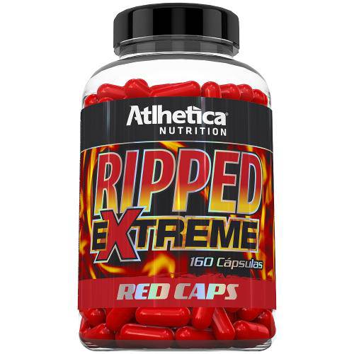 Ripped Extreme Red Caps (160 Capsulas) - Atlhetica Nutrition