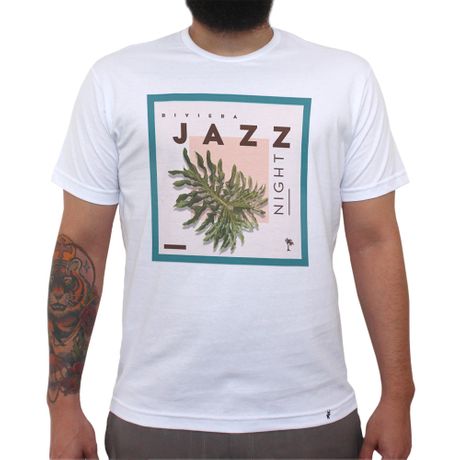 Riviera Jazz Night - Camiseta Clássica Masculina