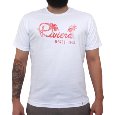 Riviera Vintage - Camiseta Clássica Masculina