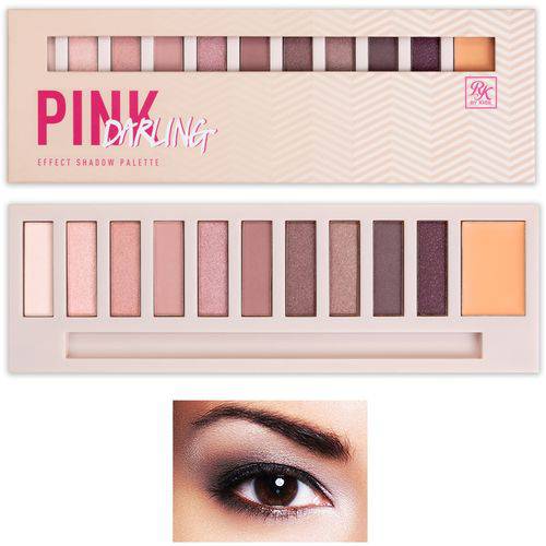 RK Kiss New York Effect Shadow Palette - Pink Darling