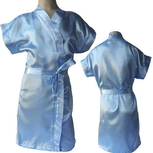 Robe Infantil Feminino Azul Marinho P