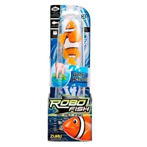 Robo Fish Série 3 com Led - Peixe Palhaço- Dtc