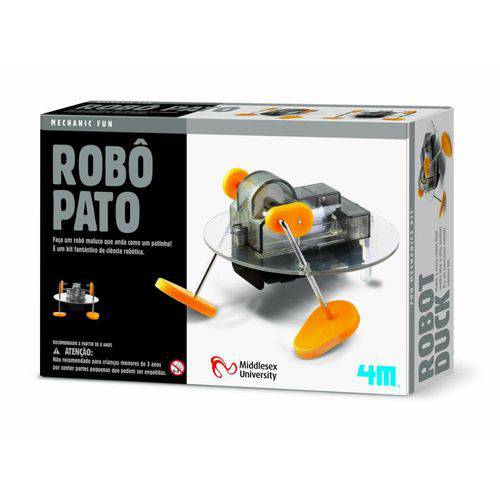 Robô Pato - 4m - Brinquedo Educativo