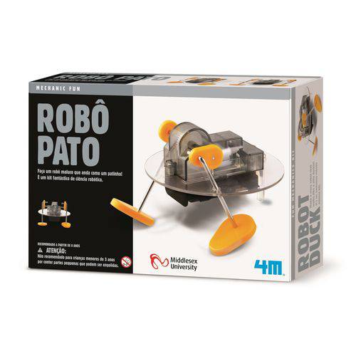 Robô Pato - 4m - Brinquedo Educativo
