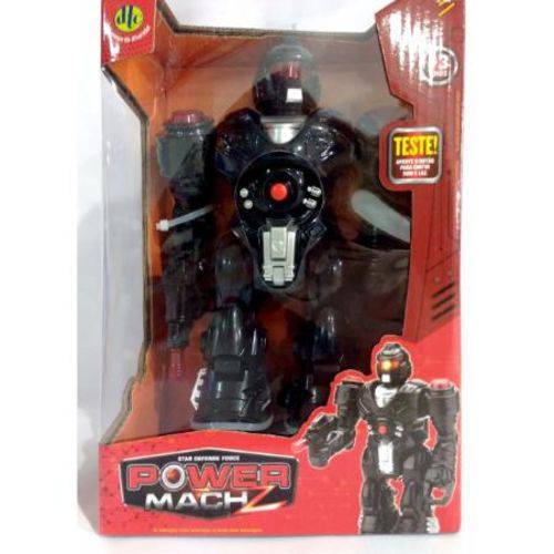 Robô Power Mach Preto - Dtc