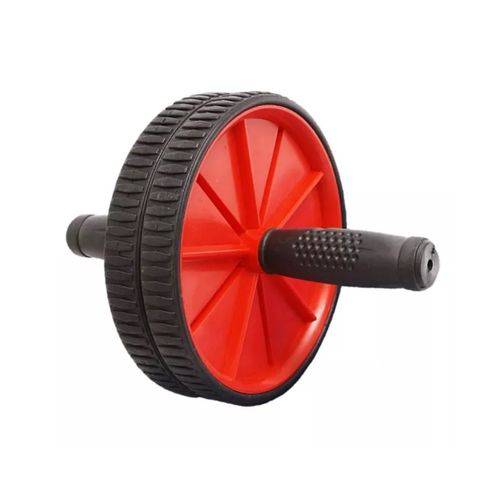 Roda de Exercicio Abdominal - Vermelha