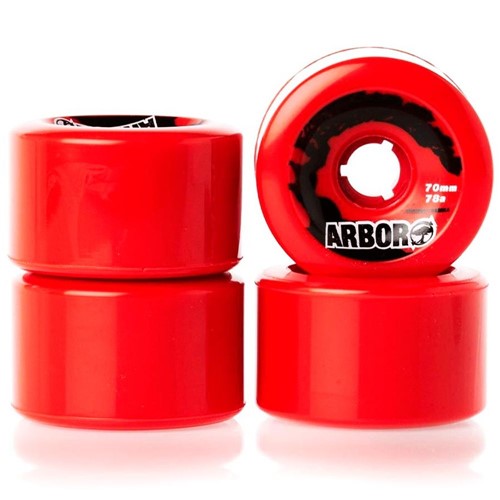 Roda Arbor Sucrose Formula 70mm 78A - Red