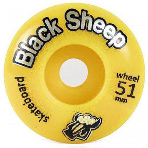 Roda Black Sheep 51mm Amarela