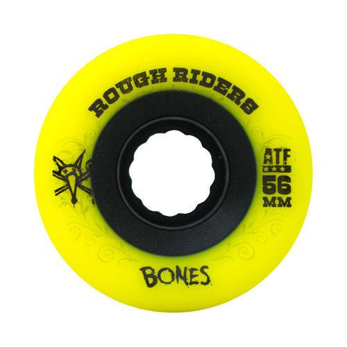 Roda Bones Atf Rough Riders 56mm 60B Amarela