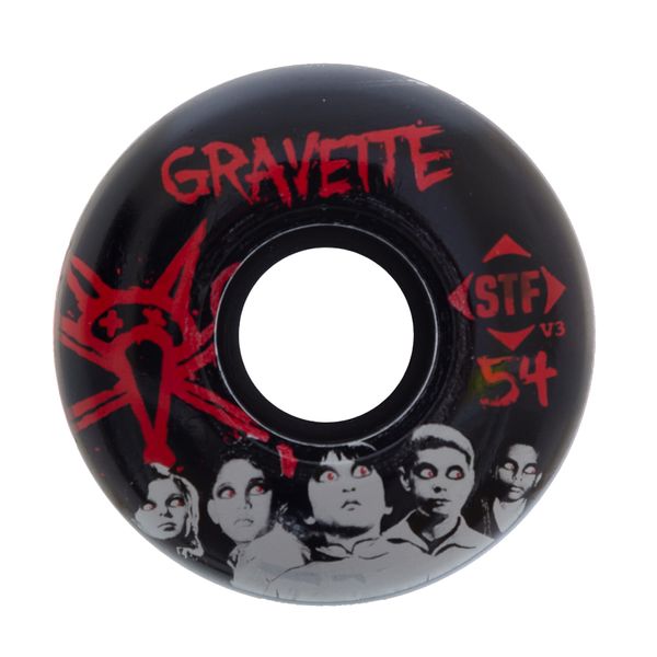 Roda Bones STF Gravette Black 54mm