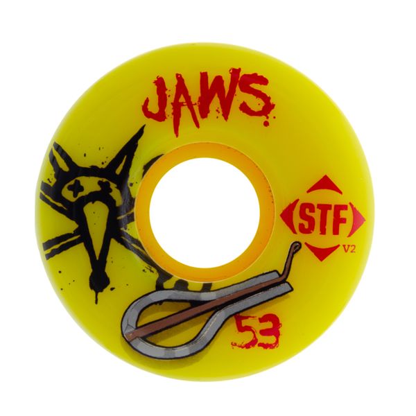 Roda Bones STF Jaws Yellow 53mm