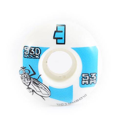 Roda de Skate Moska 53mm -Branco