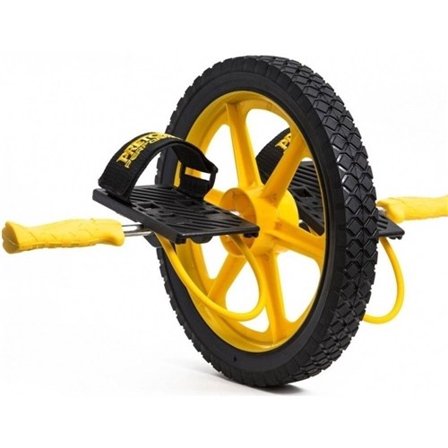 Roda para Exercícios Abdominais Core Wheel com Pedal - Pretorian Performance Pw-pp