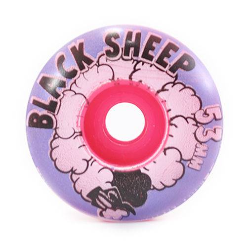 Roda para Skate Black Sheep Iniciante Collors 53mm - Rosa
