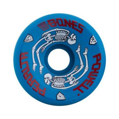 Roda Powell Peralta G-bones 64mm 97a Azul