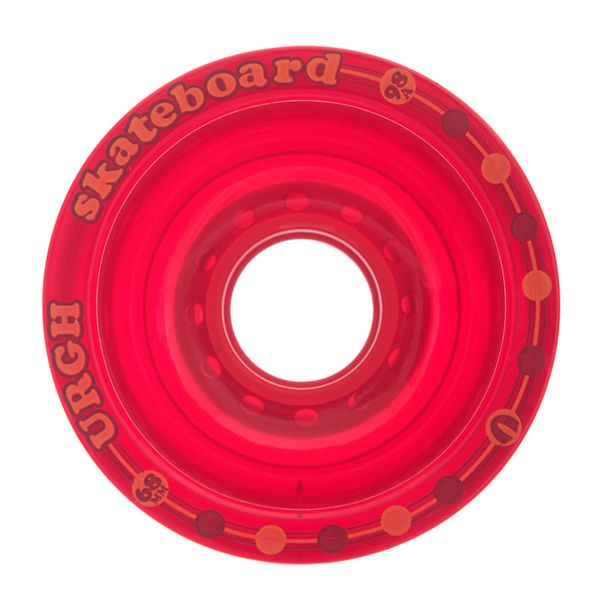 Roda Urgh Importada Clear Red 68mm
