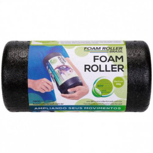 Rolo Massagem Foam Roller 30x15cm Pilates Funcional Fitness