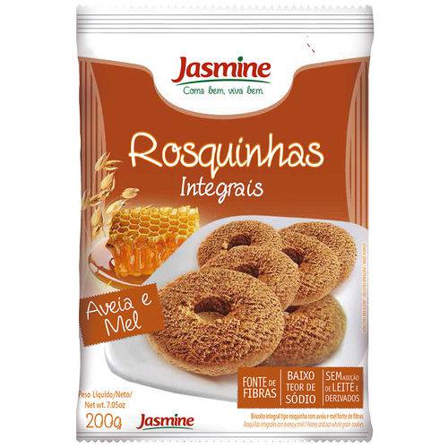 Rosquinha Integral Aveia Mel 200g - Jasmine