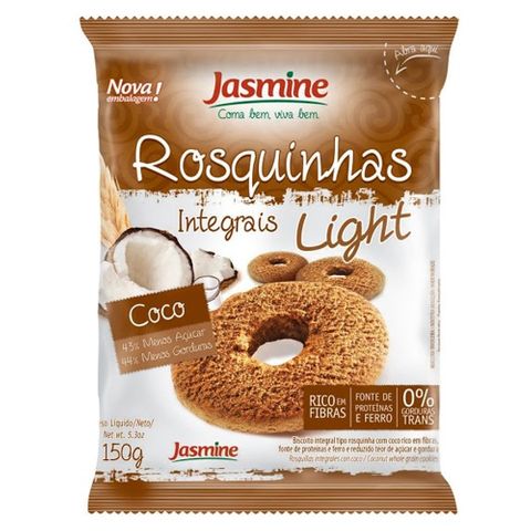Rosquinha Light Coco 150g - Jasmine