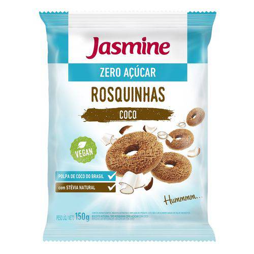 Rosquinhas Zero Açucar COCO - Jasmine - 150g