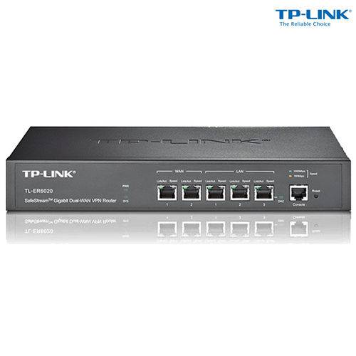 Roteador Gigabit VPN Dual WAN SafeStream TL-ER6020 - TP-Link