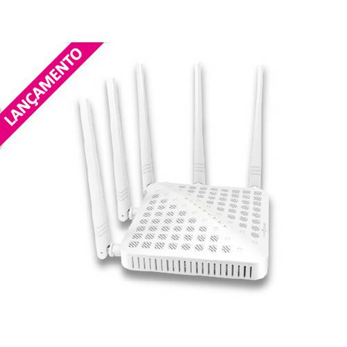 Roteador Sem Fio Wireless Ac Link One 1200 Mbps High Power Db L1-Rwh1235ac